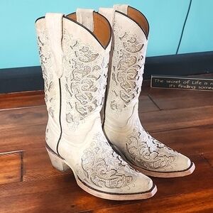 Corral Girls Leather Boots